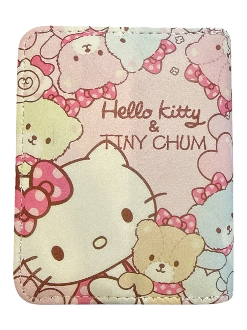 Hello Kitty Pink Tiny Chum Kids Card Wallet